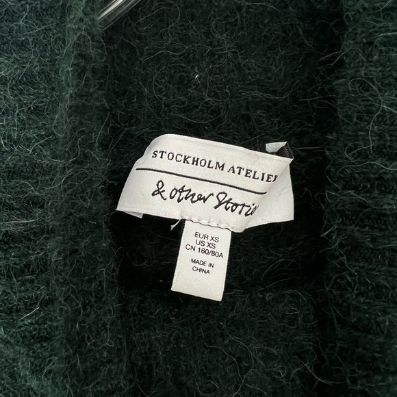 & Other Stories Oversized Mock Neck Sweater - Picture 5 of 9